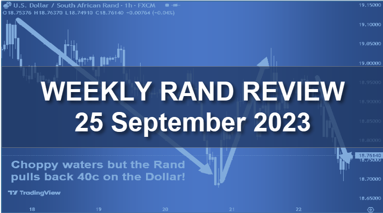 Weekly Rand Review featured image Rand gains late despite strong US dollar vs Dollar