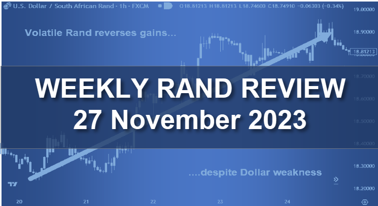 Weekly Rand Review featured image Back-to-Back Red Weeks for the Rand