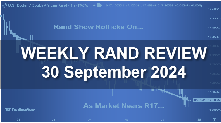 Featured Image: Rand-Show Rollicks on in Another Turbulent Week, Sep 2024