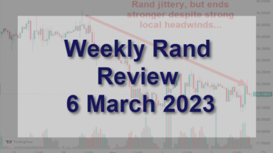 Rand jittery but ends stronger near R18/$ by March 3, 2023 Featured Image